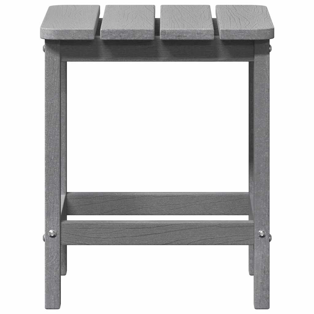 Tavolo laterale Grigio chiaro 38 x 38 x 46 cm Polietilene | homemem39