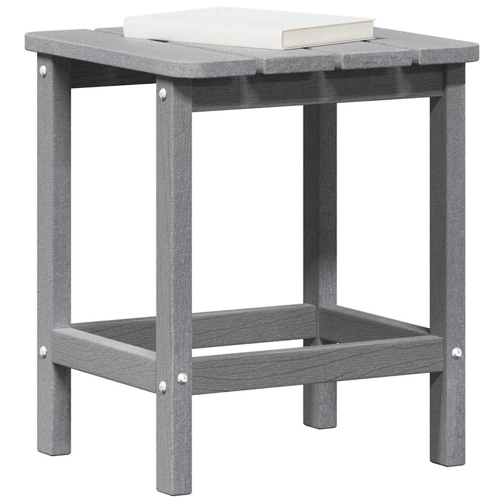 Tavolo laterale Grigio chiaro 38 x 38 x 46 cm Polietilene | homemem39