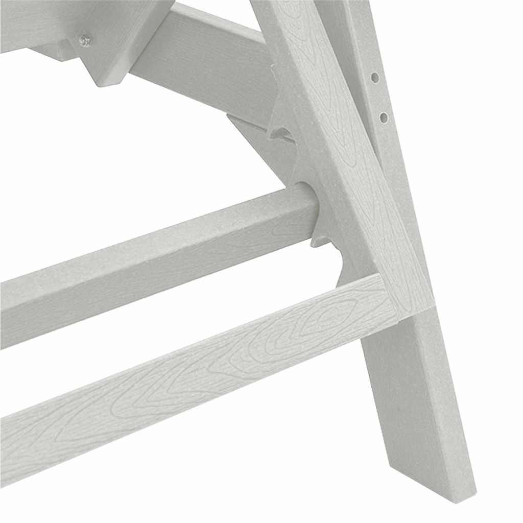 Lettino da sole Bianco 73.5 x 92 x 90cm HDPE