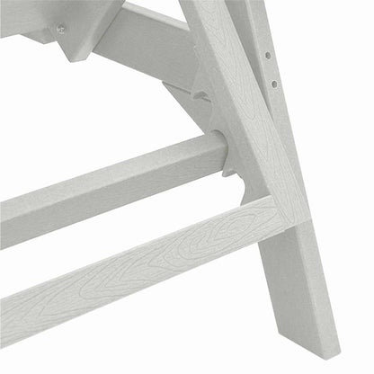 Lettino da sole Bianco 73.5 x 92 x 90cm HDPE