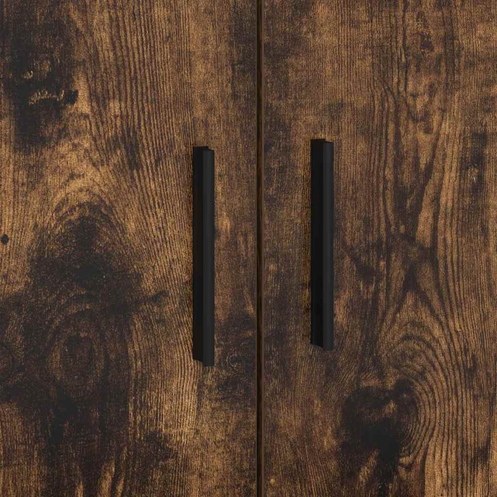 Struttura del letto Rovere fumé 90 x 200 cm Legno multistrato | homemem39