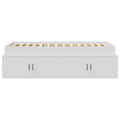 Struttura del letto Bianco 80 x 200 cm Legno multistrato