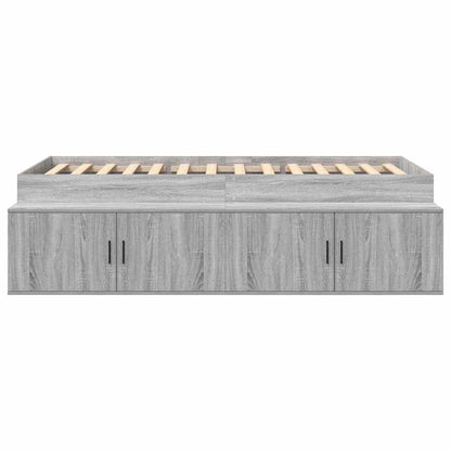 Struttura del letto Grigio Sonoma 80 x 200 cm Legno multistrato