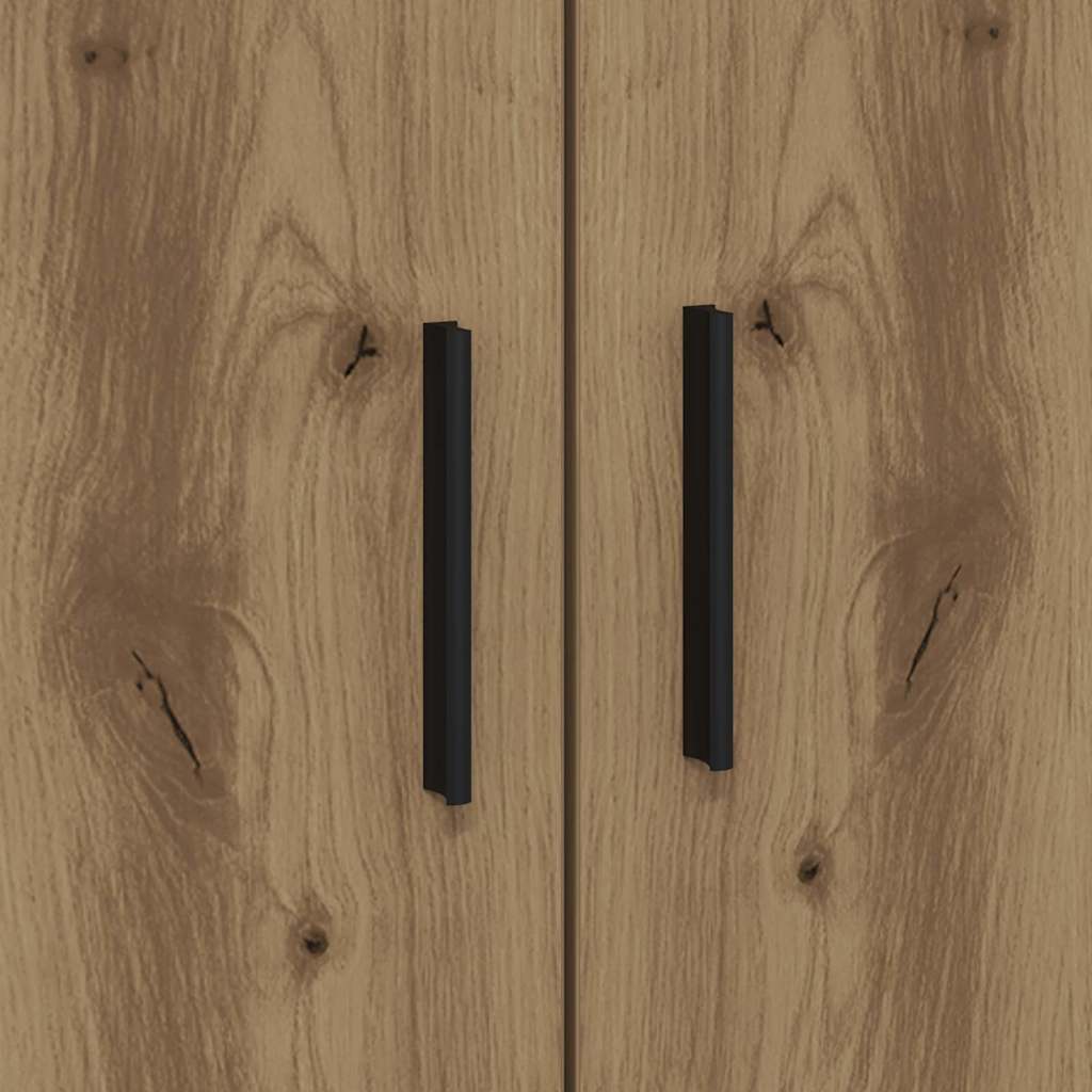 Struttura letto con contenitore rovere artigianale 80 x 200 cm