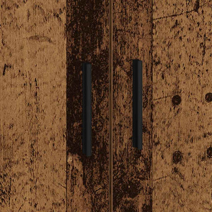 Struttura letto con contenitore Legno vecchio 75 x 190 cm