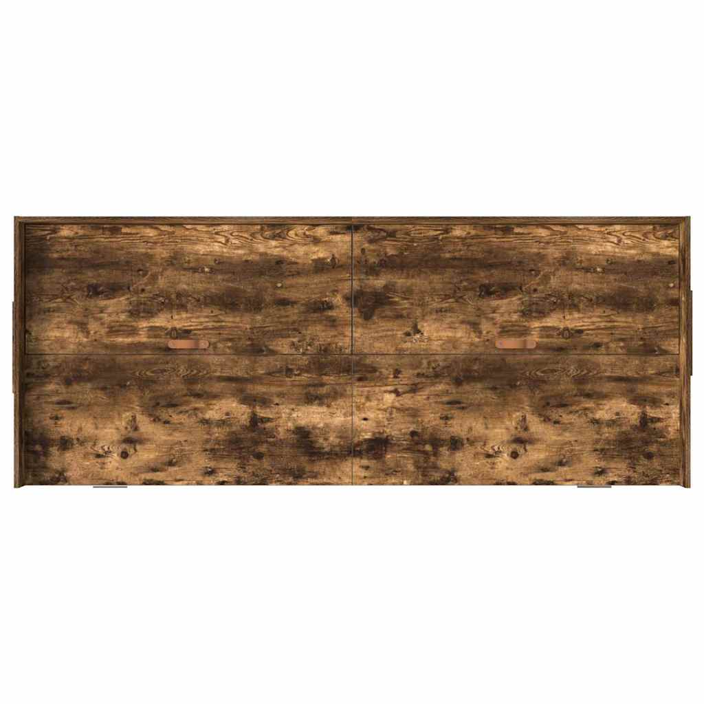Struttura del letto con cassetto Rovere fumé 98.5 x 200 cm