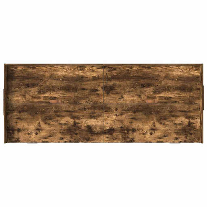 Struttura del letto con cassetto Rovere fumé 98.5 x 200 cm