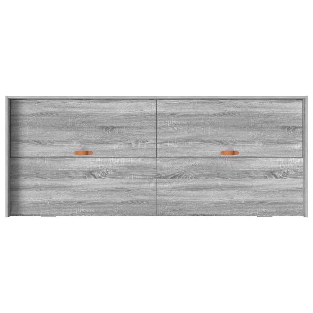 Struttura del letto con cassetto Grigio Sonoma 98.5 x 200 cm