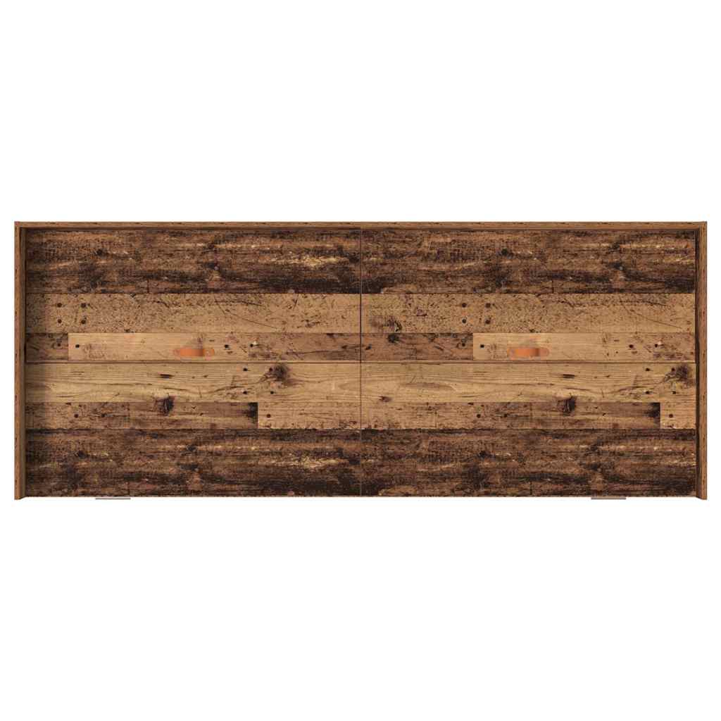 Struttura letto con contenitore Legno vecchio 90 x 200 cm - homemem39