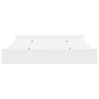 Struttura letto con contenitore Bianco 180 x 200 cm