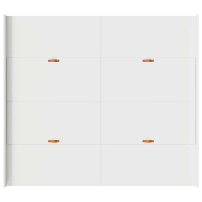 Struttura letto con contenitore Bianco 180 x 200 cm - homemem39