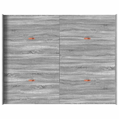 Struttura letto con contenitore Grigio Sonoma 140 x 200 cm