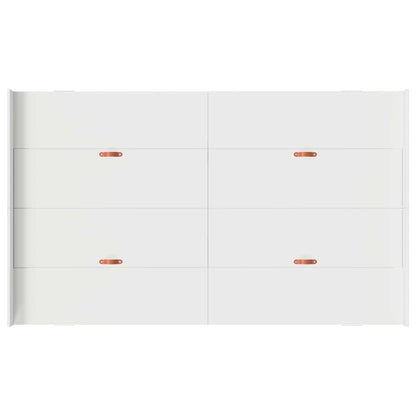 Struttura letto con contenitore Bianco 120 x 190 cm