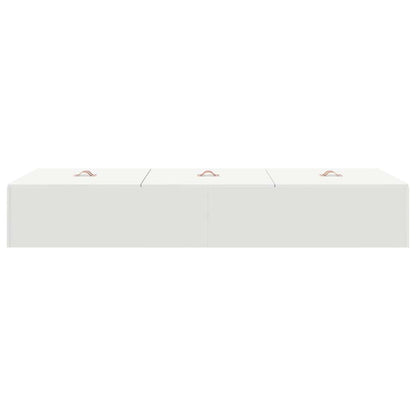 Struttura del letto Bianco 90 x 200 cm Legno multistrato - homemem39