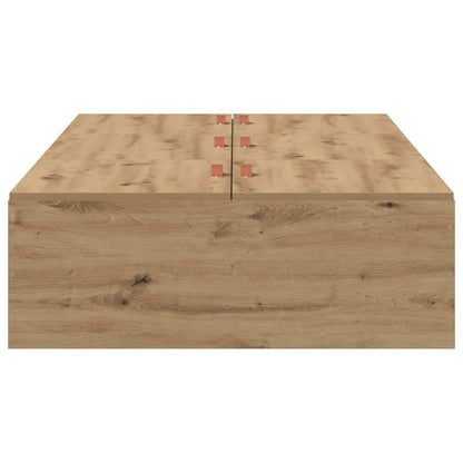 Struttura del letto rovere artigianale 100 x 200 cm - homemem39