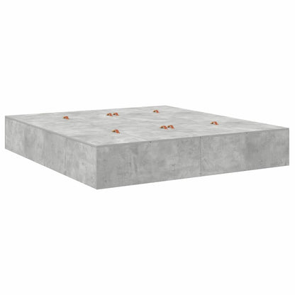 Struttura del letto Grigio cemento 200 x 200 cm - homemem39