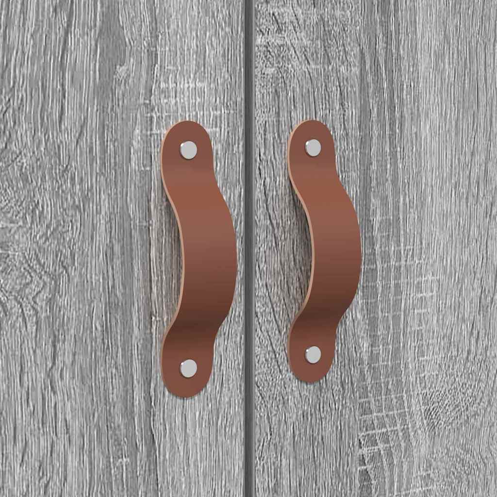 Struttura del letto Grigio sonoma 200 x 200 cm - homemem39