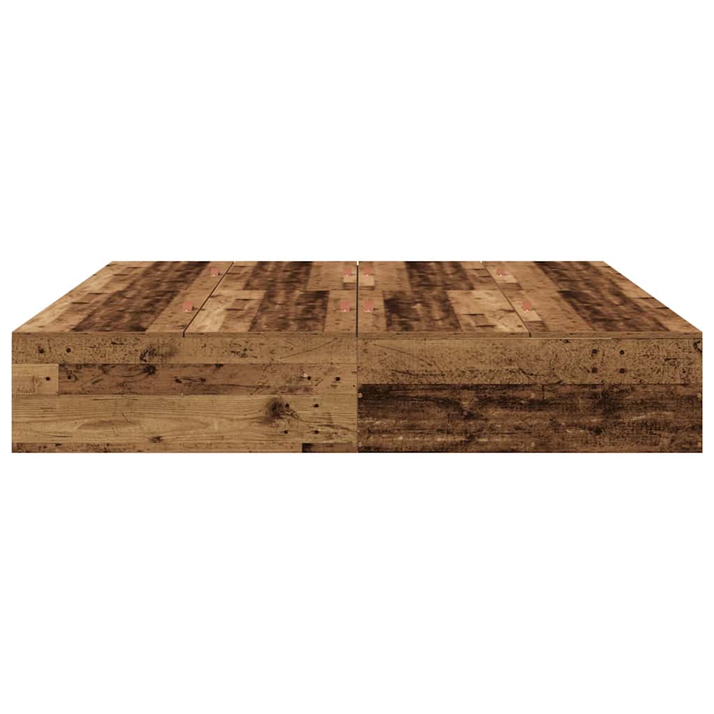 Struttura del letto Legno vecchio 200 x 200 cm - homemem39