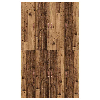 Struttura letto con contenitore Legno vecchio 120 x 200 cm