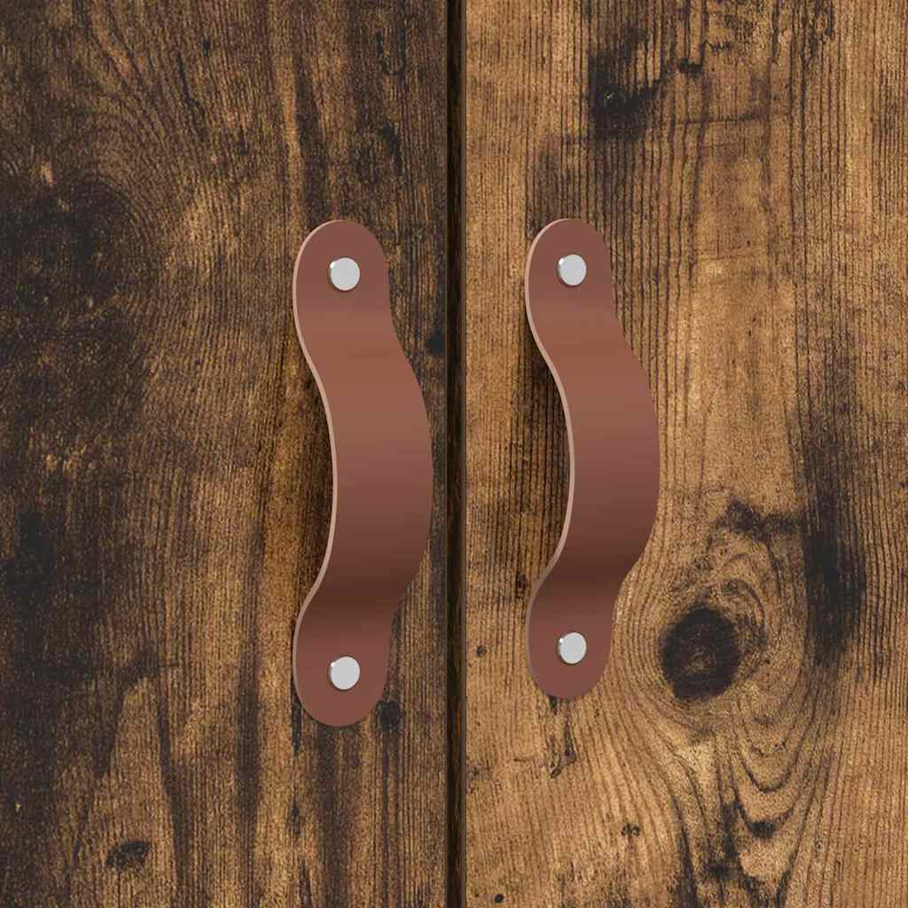 Struttura del letto Rovere fumo 160 x 200 cm Legno multistrato - homemem39