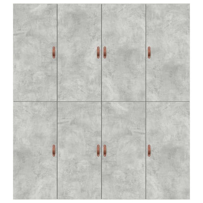 Struttura letto con contenitore Grigio cemento 180 x 200 cm