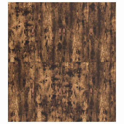 Struttura del letto Rovere fumo 180 x 200 cm Legno multistrato - homemem39