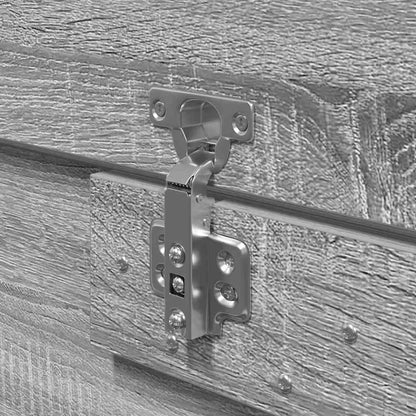 Struttura letto con contenitore Grigio Sonoma 180 x 200 cm