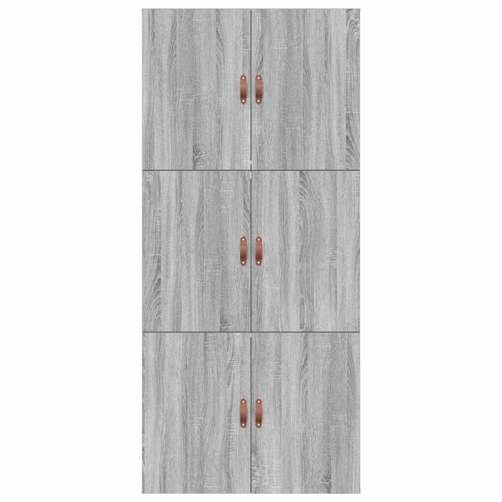 Struttura letto con contenitore Grigio Sonoma 90 x 190 cm | homemem39