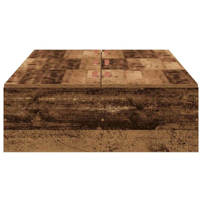 Struttura letto con contenitore Legno vecchio 70 x 190 cm