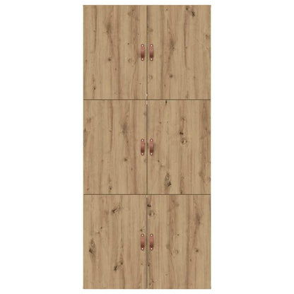 Struttura del letto rovere artigianale 75 x 190 cm - homemem39
