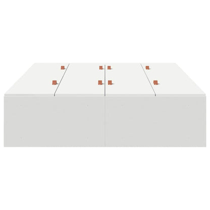 Struttura del letto Bianco 120 x 190 cm Legno multistrato - homemem39