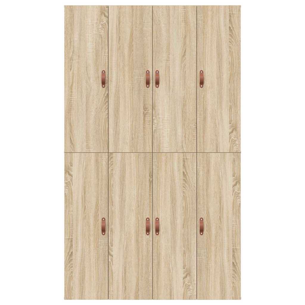 Struttura letto con contenitore Rovere Sonoma 120 x 190 cm