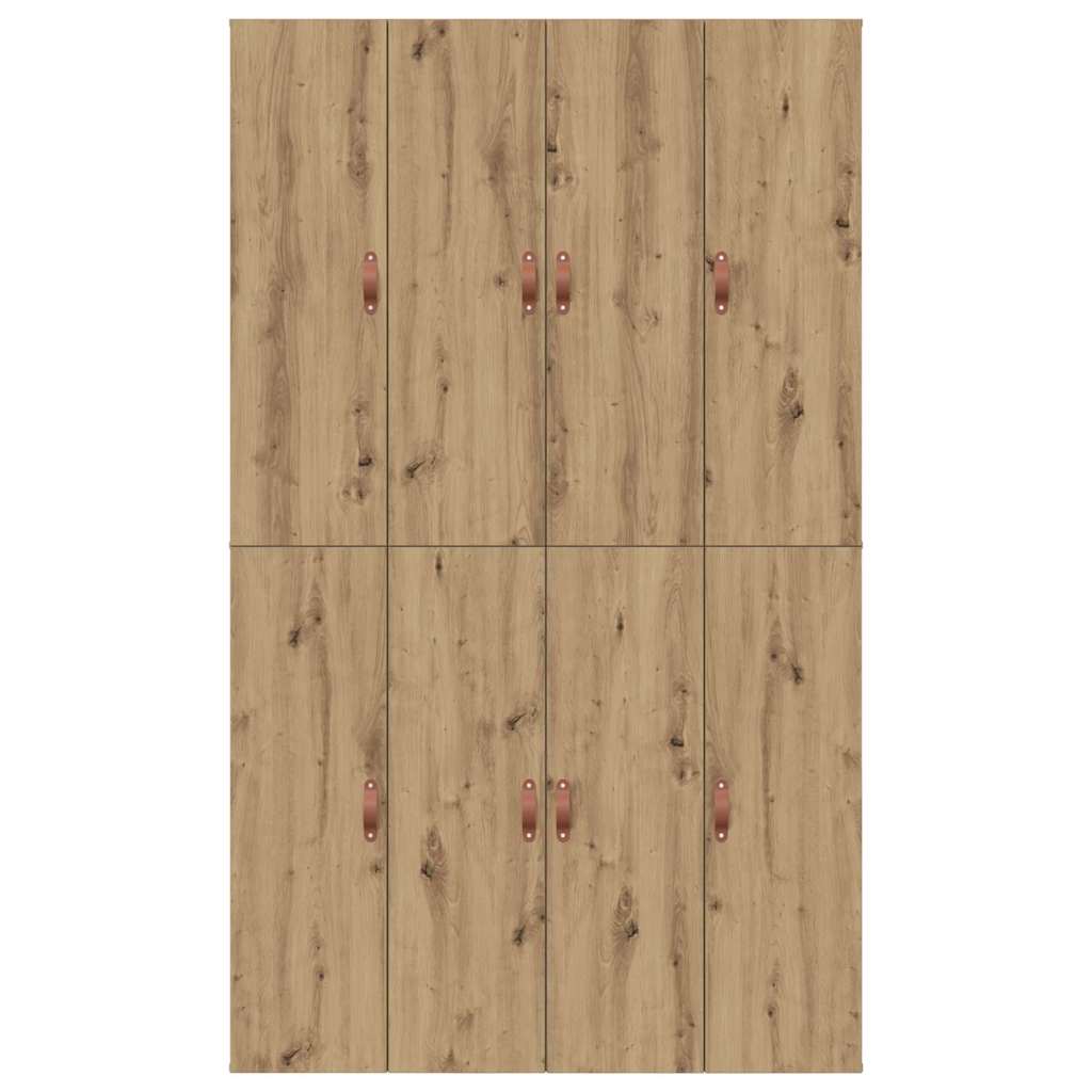 Struttura del letto rovere artigianale 120 x 190 cm - homemem39
