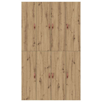 Struttura del letto rovere artigianale 120 x 190 cm - homemem39