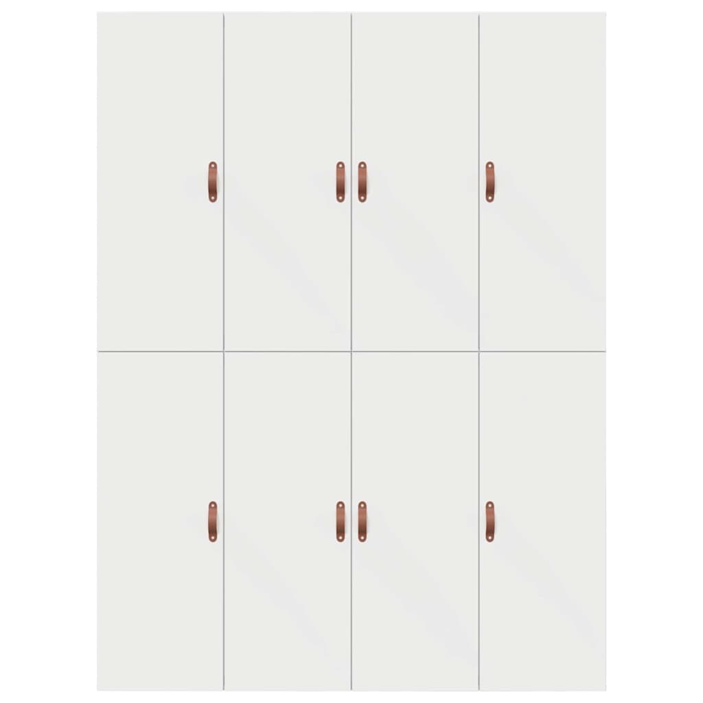 Struttura del letto Bianco 140 x 190 cm Legno multistrato - homemem39