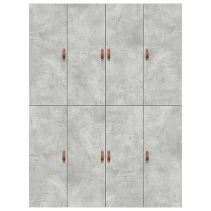 Struttura del letto Grigio cemento 140 x 190 cm - homemem39