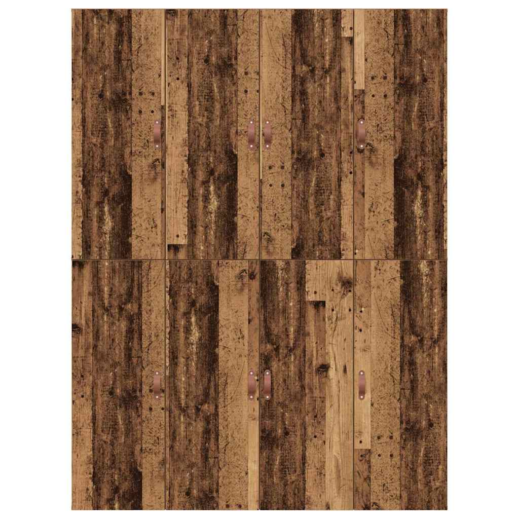 Struttura del letto Legno vecchio 135 x 190 cm - homemem39