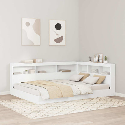 Testata contenitore Bianco 140 cm Legno multistrato | homemem39