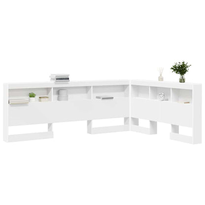 Testata contenitore Bianco 150 cm Legno multistrato