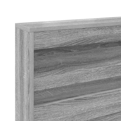 Testata contenitore Grigio Sonoma 150 cm Legno multistrato