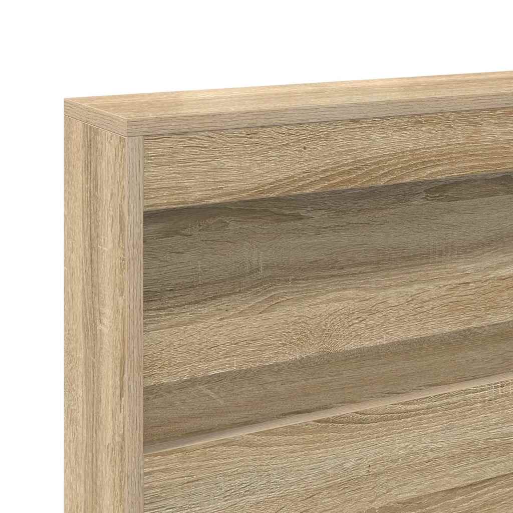 Testata contenitore Rovere Sonoma 140 cm Legno multistrato