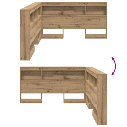Testata contenitore Rovere artigianale Legno ingegnerizzato