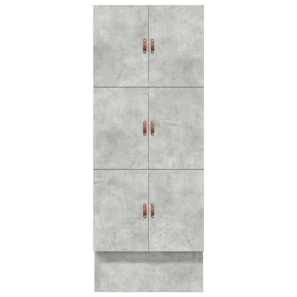 Struttura letto con contenitore Grigio cemento 100 cm | homemem39