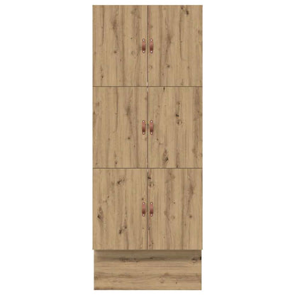 Struttura letto con contenitore Rovere artigianale 100 cm | homemem39