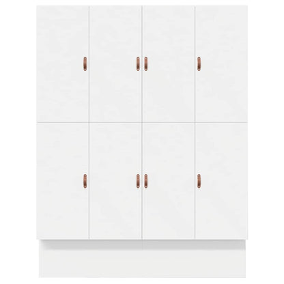 Struttura letto con contenitore Bianco 236.5 x 200 x 31.5 cm - homemem39