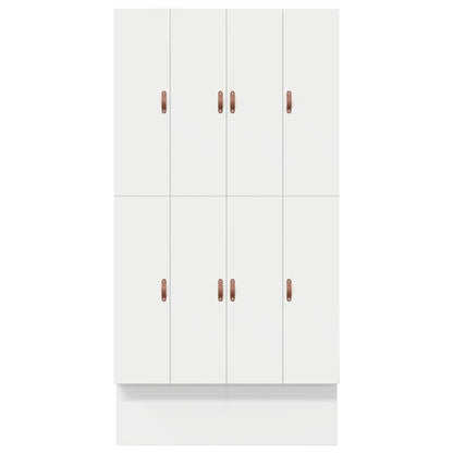 Struttura letto con contenitore Bianco 236.5 x 120 x 31.5 cm - homemem39