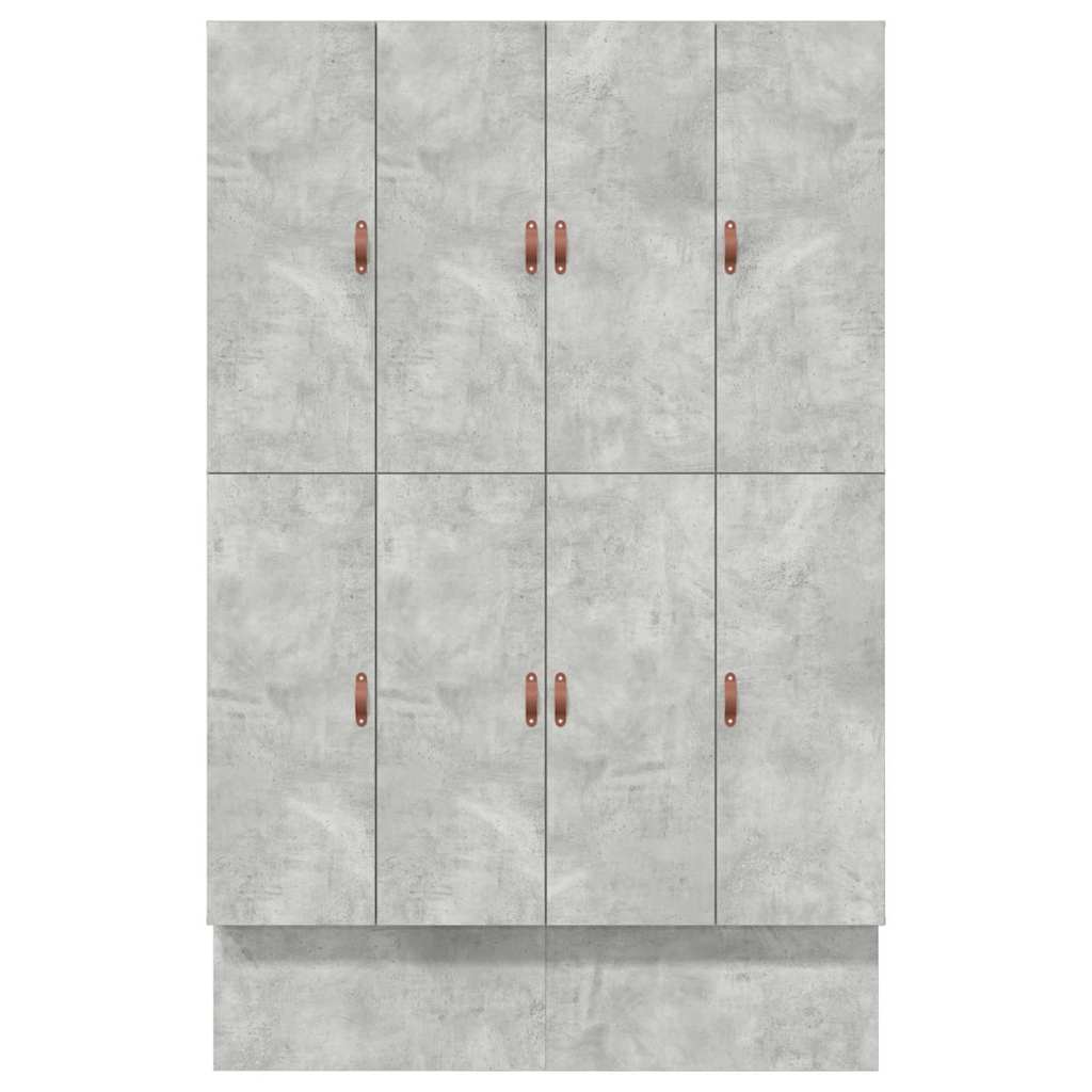 Struttura letto con contenitore con cassetto Grigio cemento - homemem39