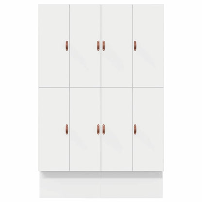 Struttura letto con contenitore Bianco 160 cm Legno multistrato | homemem39