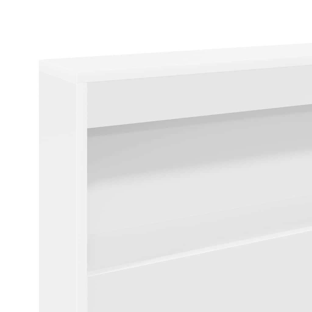 Letto Libreria Bianco 90 x 190 cm Legno multistrato | homemem39