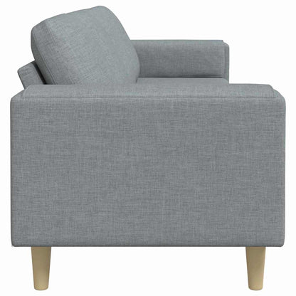 Divano per Soggiorno Grigio chiaro 250 x 77 x 76 cm Poliestere | homemem39